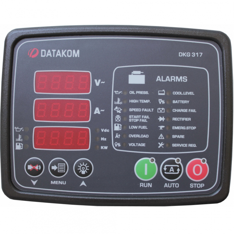 DATAKOM DKG-317 MPU Manual and remote start generator control panel
