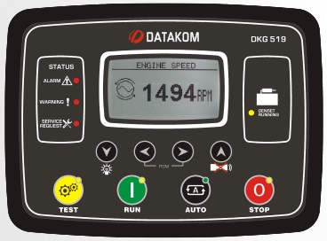 DATAKOM DKG-517-MPU Manual and Remote Start Controller