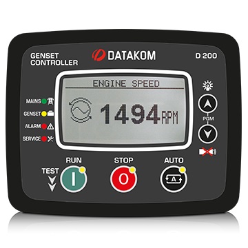 DATAKOM D-200 Muttifunctional Generator Controller with J1939