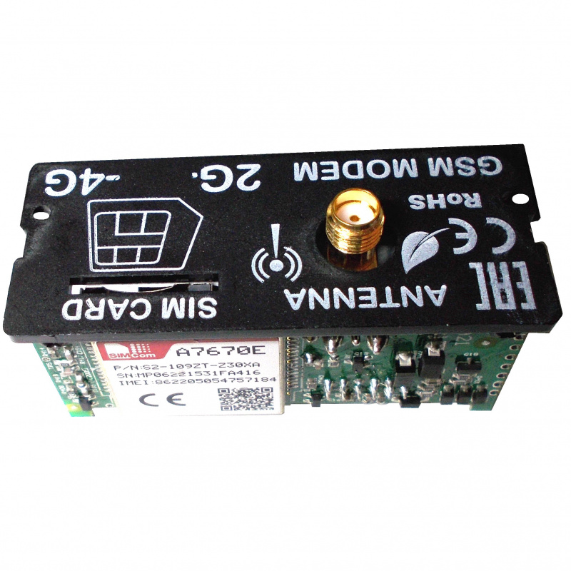 DATAKOM 4G-2G Modem Plug-in Module (A7670E) for D-XXX MK2 Controller series 