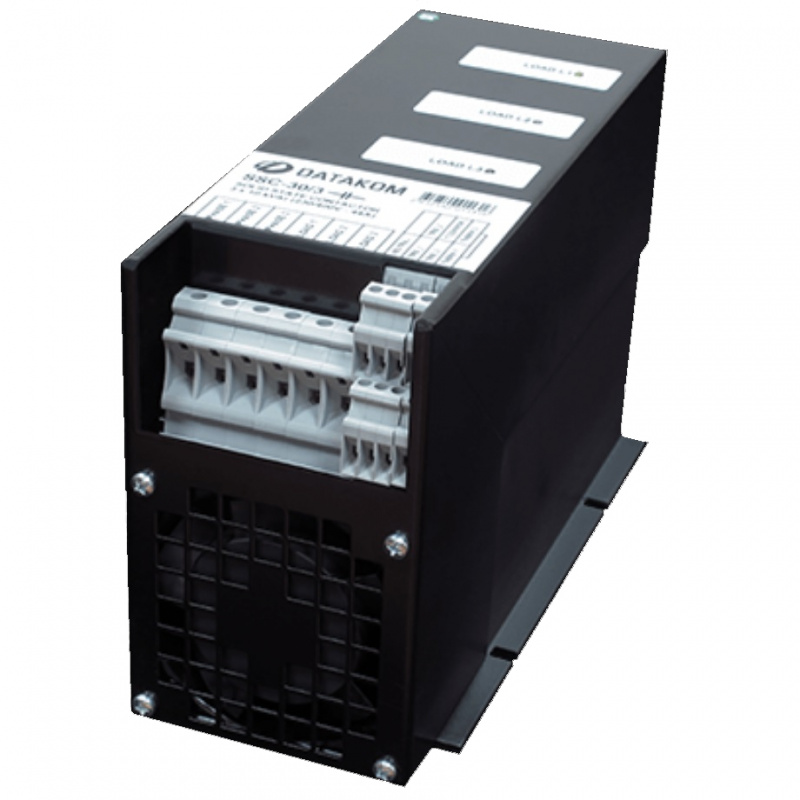 DATAKOM SSC-30 Solid State Contactor, 3 phase, 30kVAr, 3 drivers