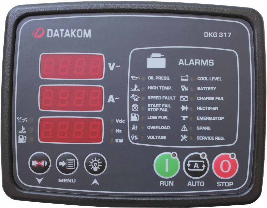 DATAKOM DKG-317 CAN Manual and remote start generator control panel