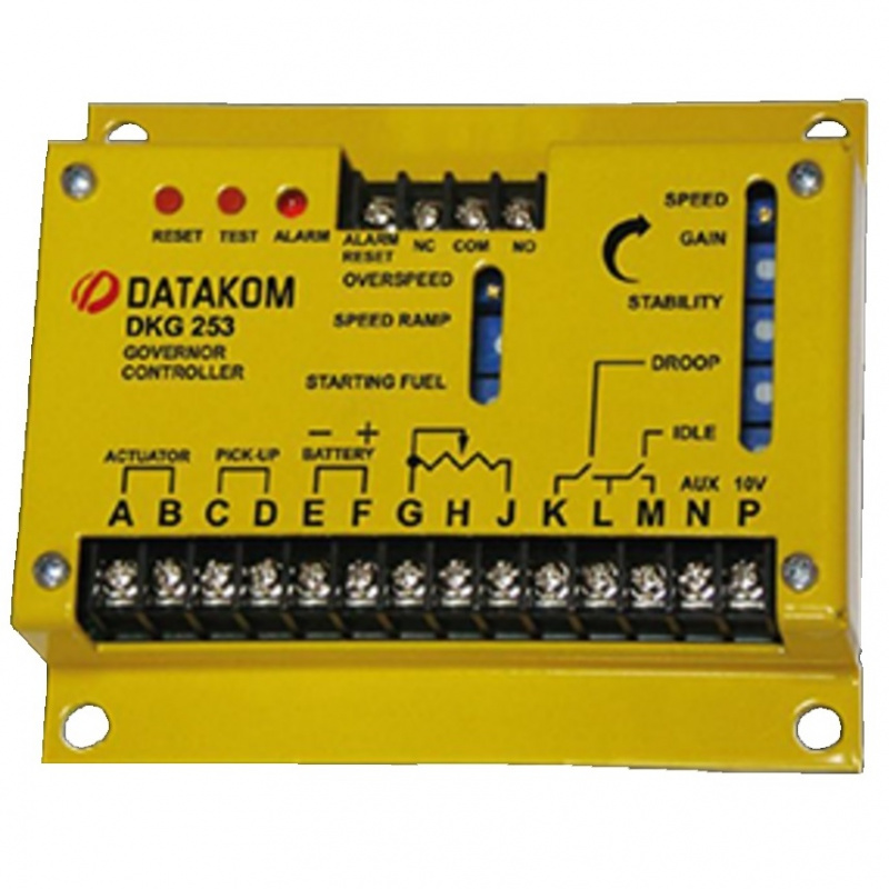 DATAKOM DKG-253 Generator engine governor controller for actuators