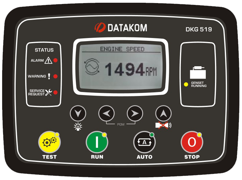 DATAKOM DKG-519-CAN Manual and Remote Start Controller with J1939