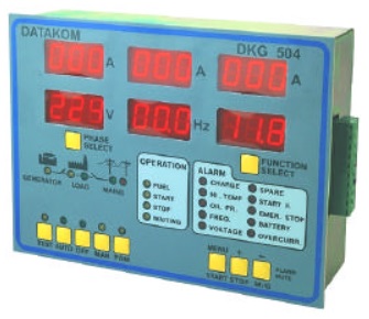 Datakom Dkg Amf Controller With Measurement Panel Ats Amf Avr Ecm Dkg Controllers For