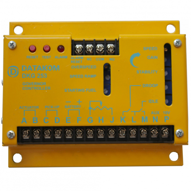 DATAKOM DKG-253 Generator engine governor controller for actuators