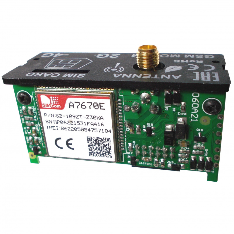 DATAKOM 4G-2G Modem Plug-in Module (A7670E) for D-XXX MK2 Controller series 