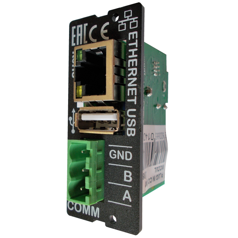 DATAKOM COMM PLUG-IN MODULE with Ethernet,RS-485, USB Host for D-500/700-MK2,3