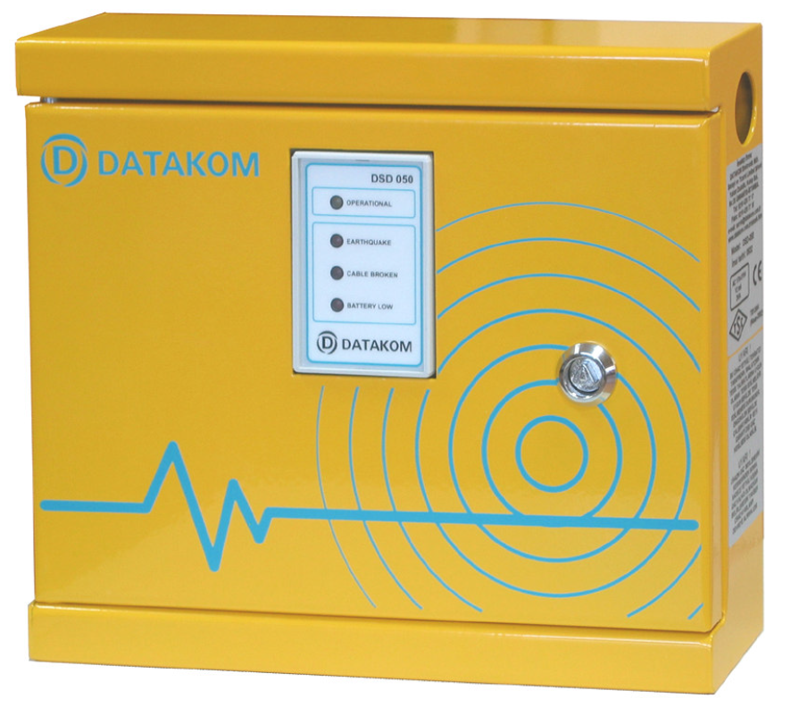 DATAKOM DSD-050 Earthquake Gas Shut-off Unit with seismic activity sensor